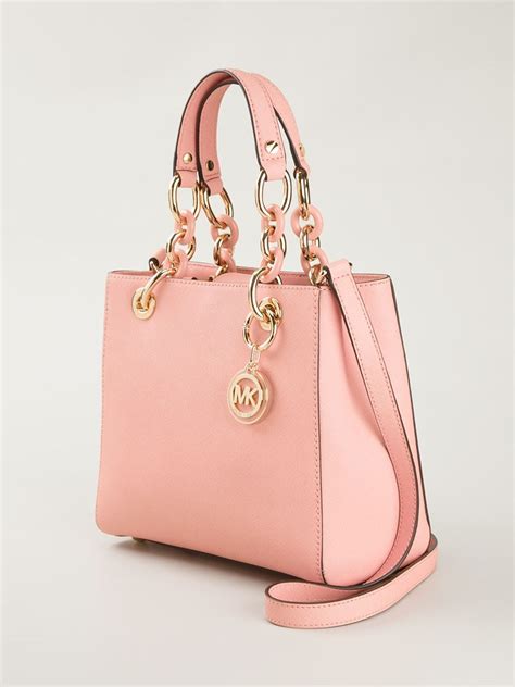 michael kors pink pocketbook